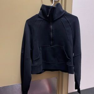 lululemon athletica Black Half-Zip Sweatshirt